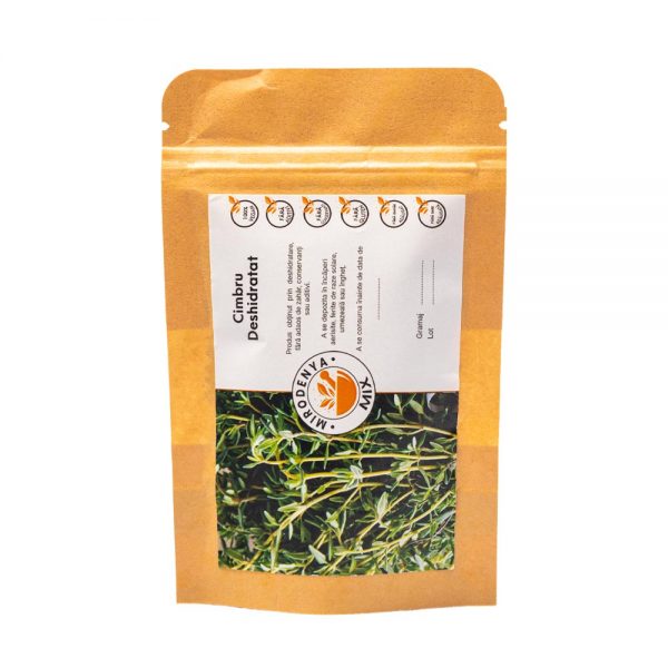 Cimbru Deshidratat, Condiment Natural pentru Supe, Tocănițe, Fripturi și Salate 12g